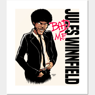 Jules Winnfield: Bad M.F. Posters and Art